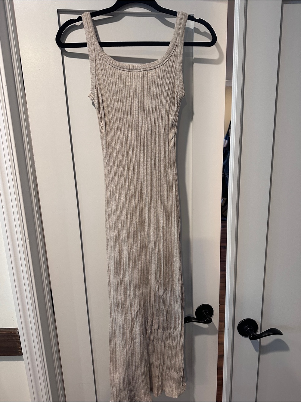 Ribbed Tank Top dress - Cream